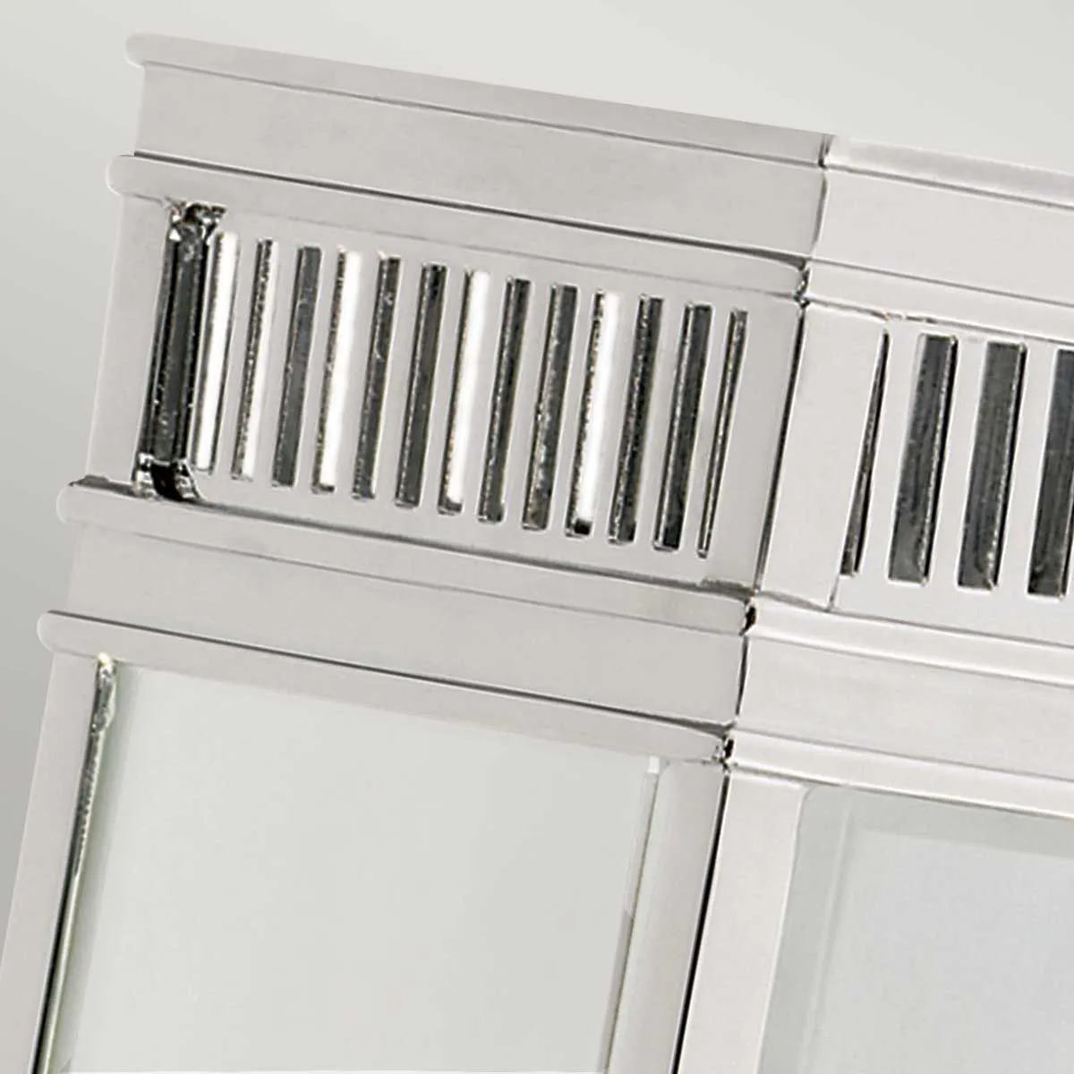 Holborn 1 Light Half Lantern Small | Polished Chrome