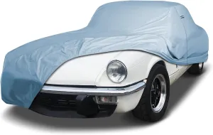 iCarCover Premium Car Cover for 1968-1981 Triumph Spitfire Heavy Duty Waterproof All-Weather Automobiles Custom Fit Indoor Outdoor UV Snow Protection Covers with Straps and Bag