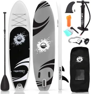 Inflatable Paddle Board with Premium Accessories & Easy Transport