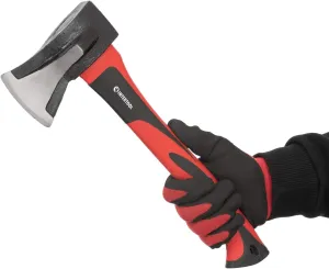 INTERTOOL 15” Wood Splitting Hatchet, 2.2 lbs, Small Splitter Maul, Firewood Camp Axe, Shock Absorbing Anti-Slip Handle HT-0274