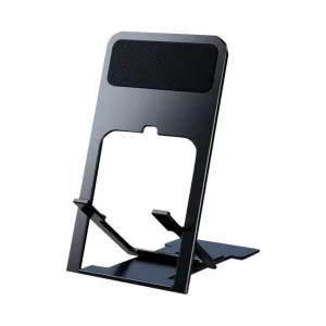 iPhone iPad Tablet Mount Adjustable Stand Holder Desk Mobile Phone Black