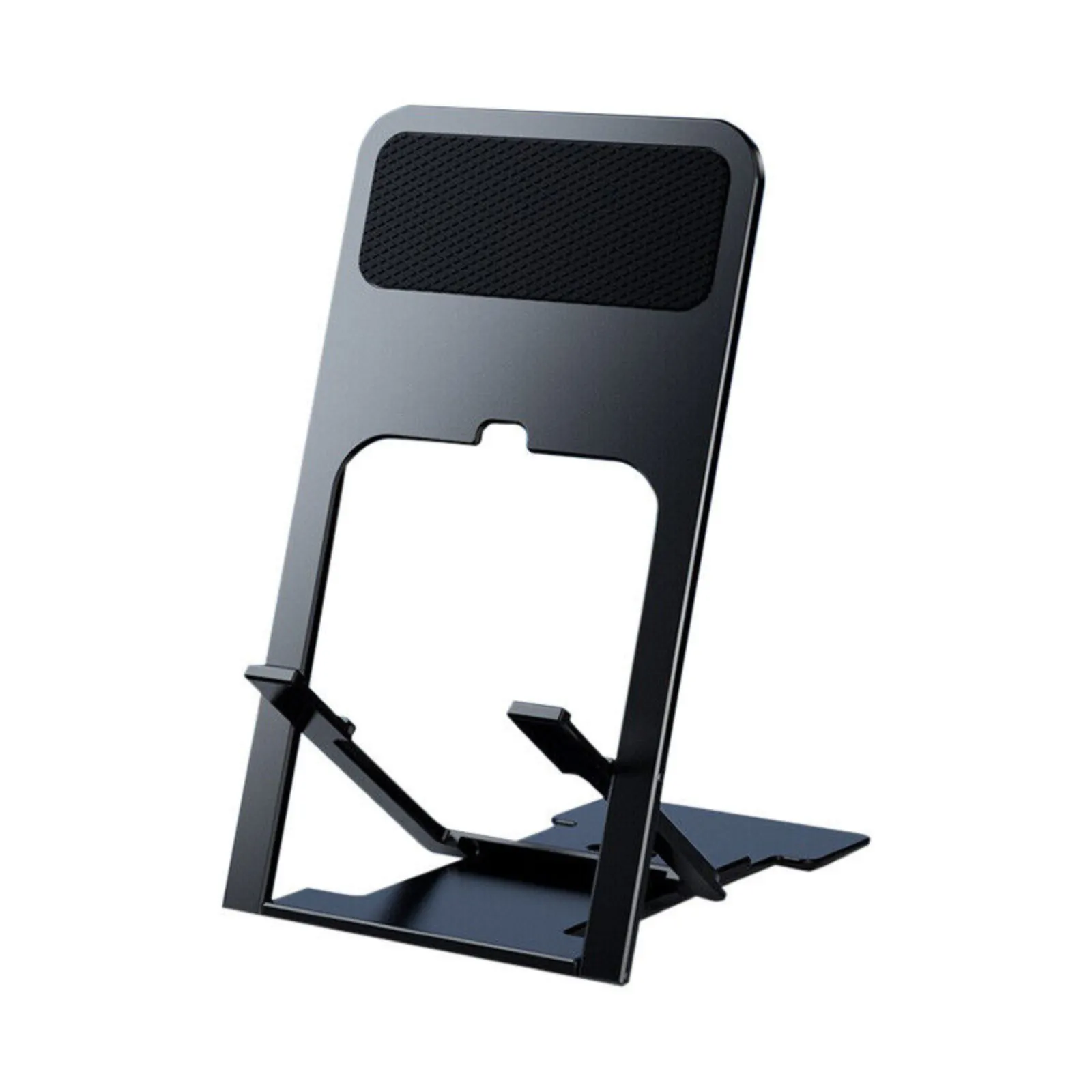 iPhone iPad Tablet Mount Adjustable Stand Holder Desk Mobile Phone Black