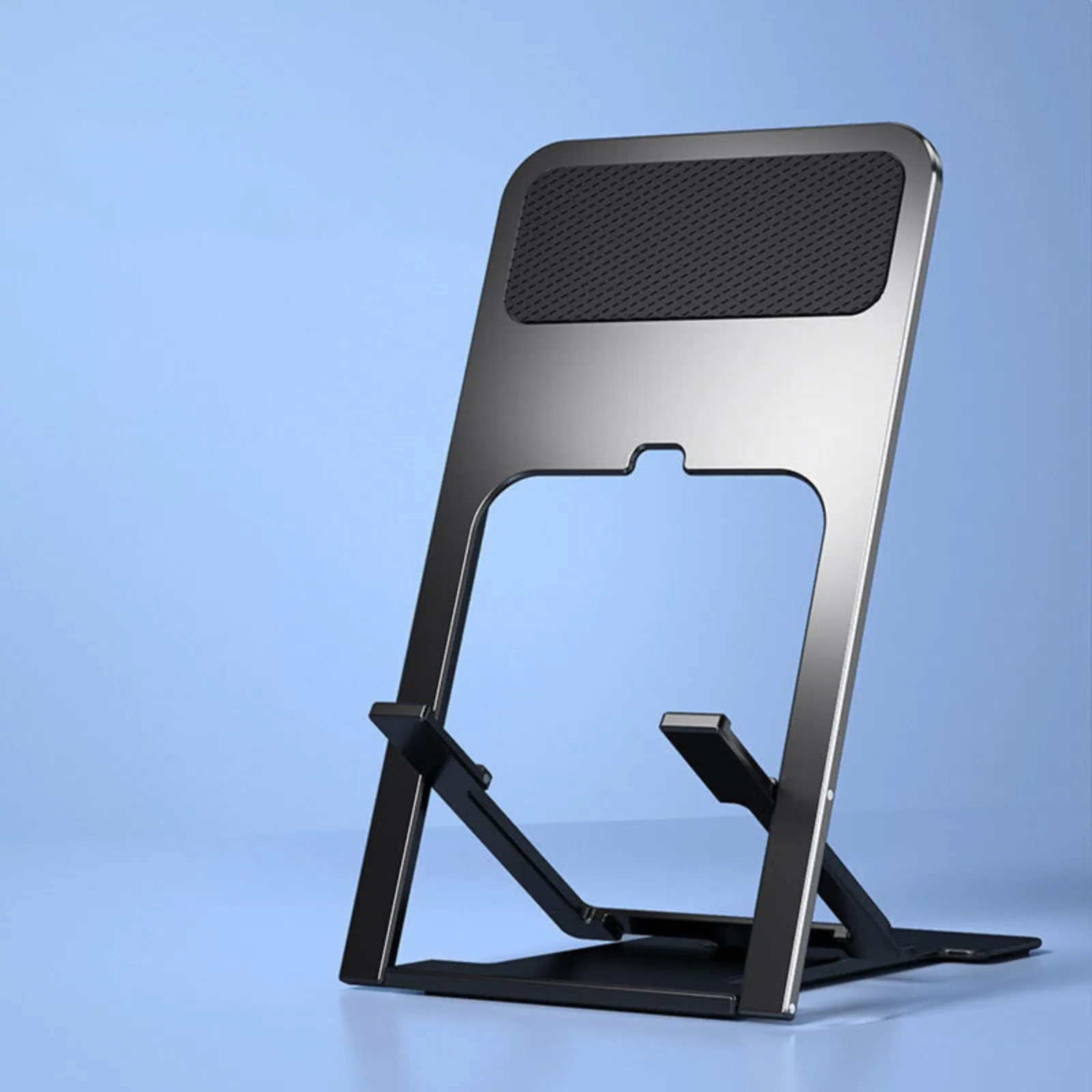 iPhone iPad Tablet Mount Adjustable Stand Holder Desk Mobile Phone Black