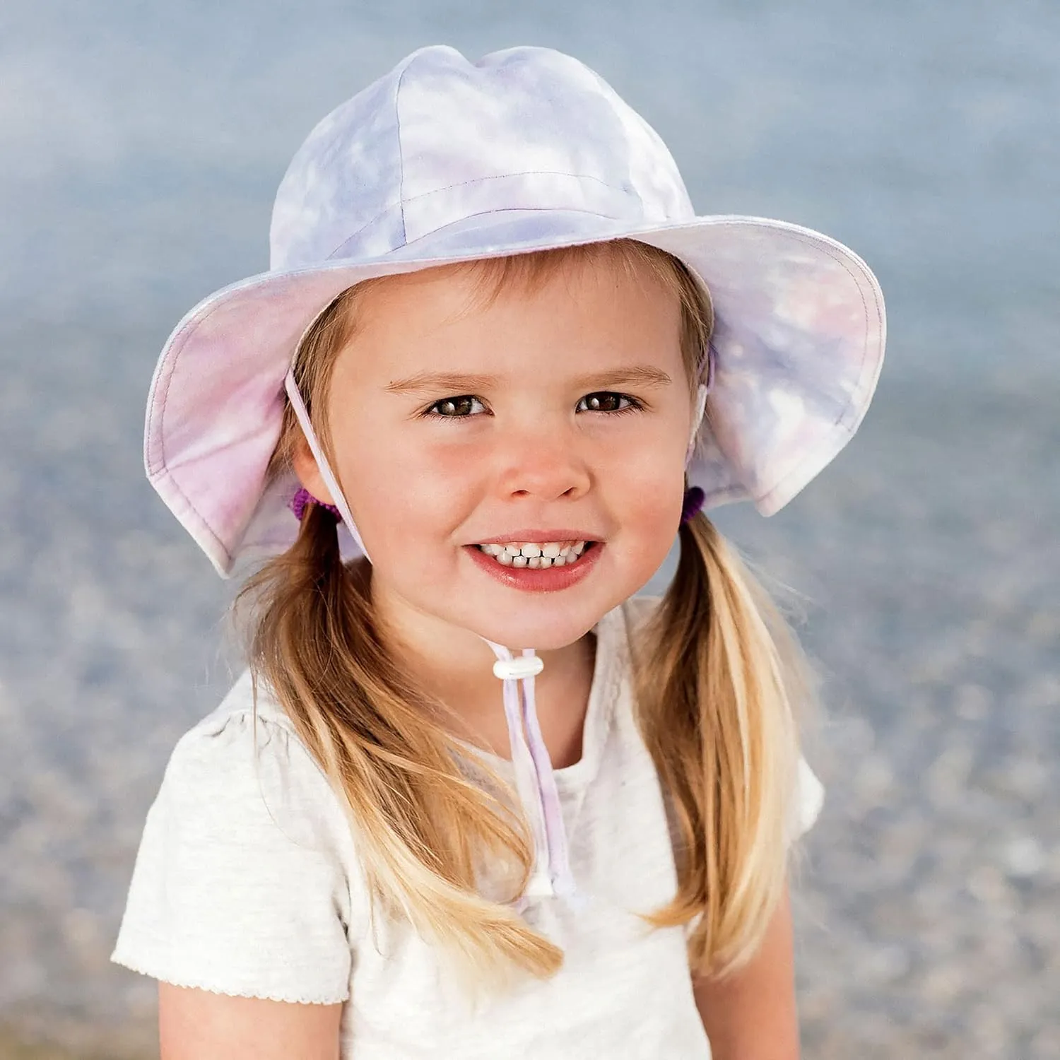 JAN & JUL 50  UPF Cotton Sun Hat with Wide Brim for Toddler Girls