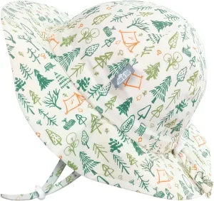 JAN & JUL Adjustable Cotton Floppy Sun Hat with 50  UPF Protection for Boys