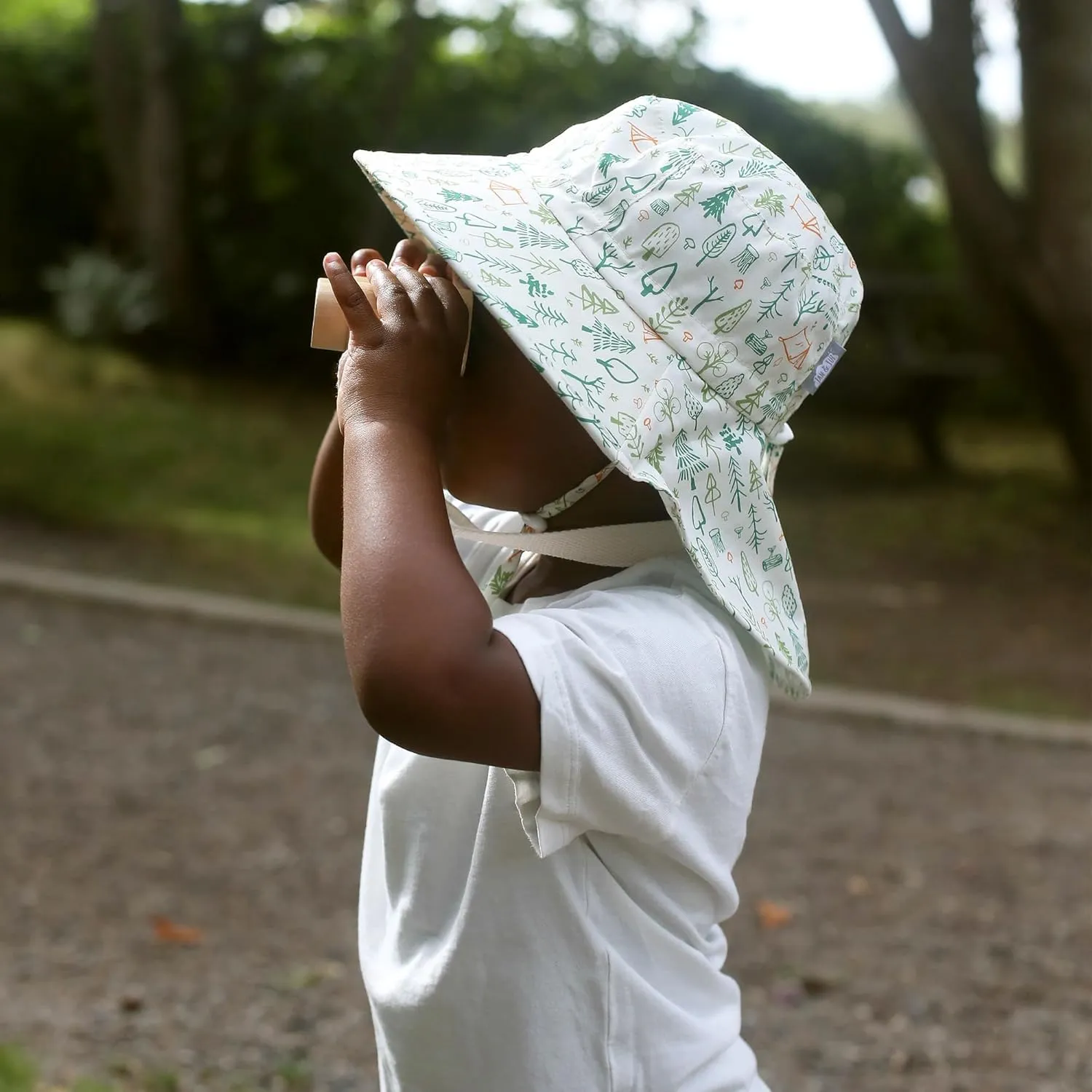 JAN & JUL Kids' Adjustable Cotton Xplorer Sun Hat 50  UPF