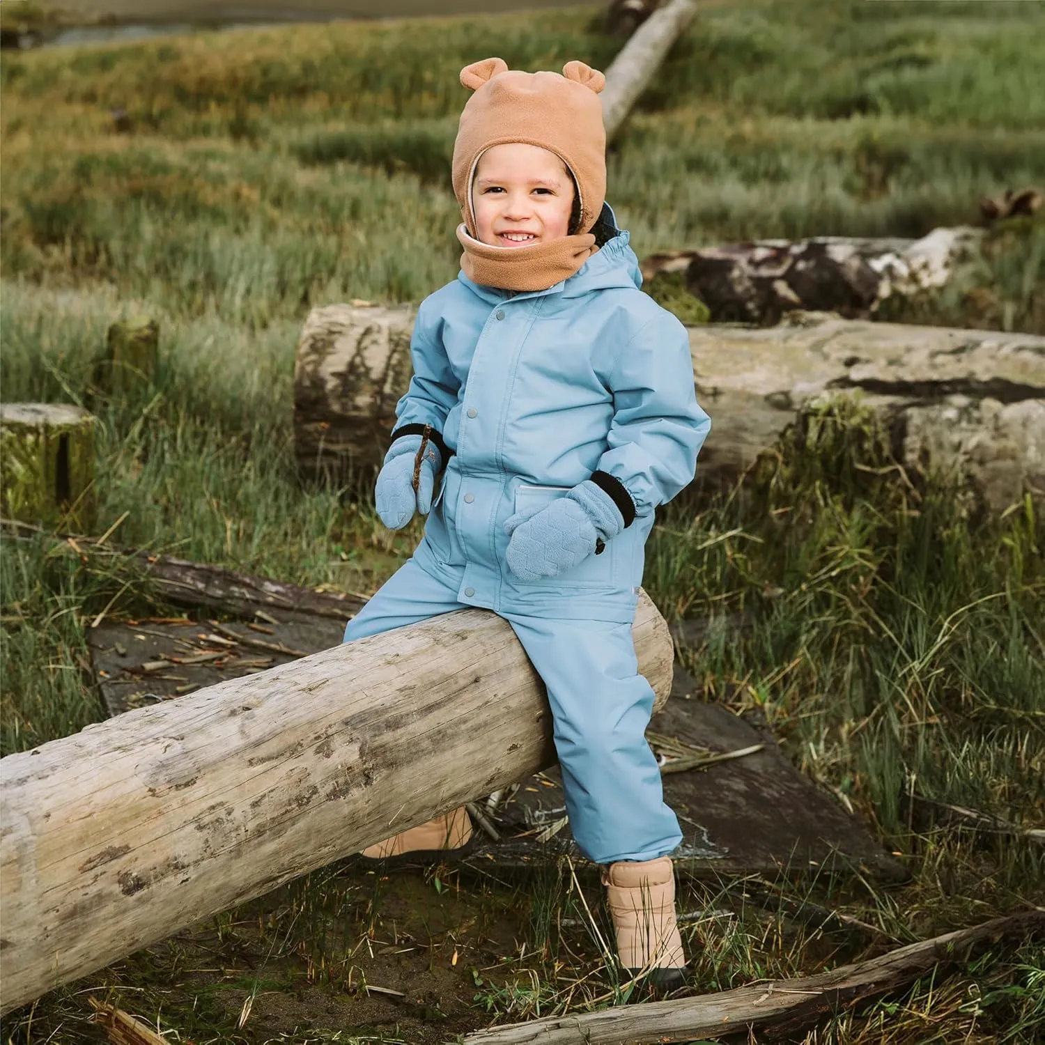 JAN & JUL Waterproof Fleece Lined Snow and Rain Pants for Toddlers and Kids