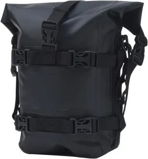 JSCARLIFE Motorcycle Rear Bag, 8L Car Saddle Waterproof Bag with Shoulder Strap Skeleton, Collision Rod Bag, Motorcycle Professional Accessories