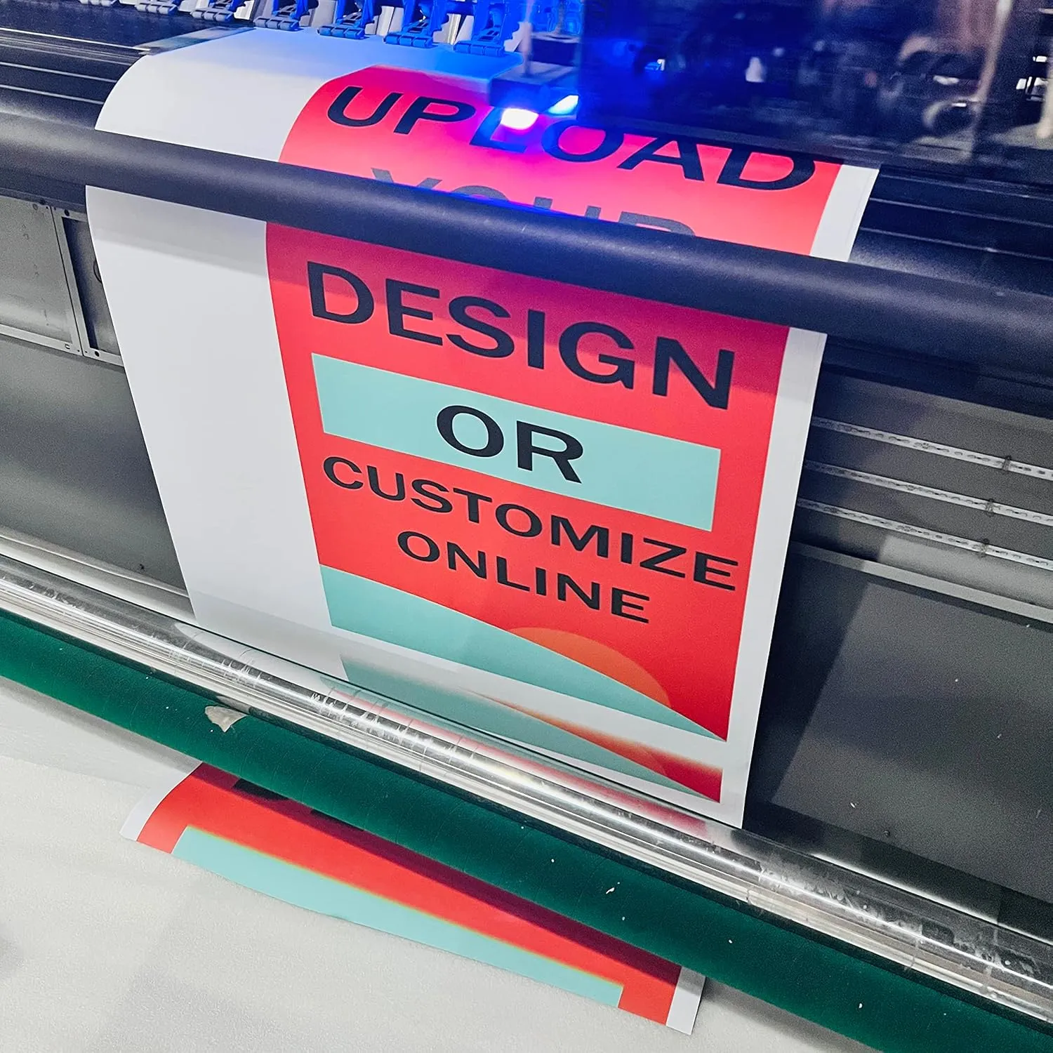 JUST 4 SIGNS CUSTOM Retractable Banner Stand 33½"x80 MADE IN USA UV Printing with CURL FREE FABRIC Great for Trade Show and any Event Business Display Coming with Carrying Bag (Heavy Duty)