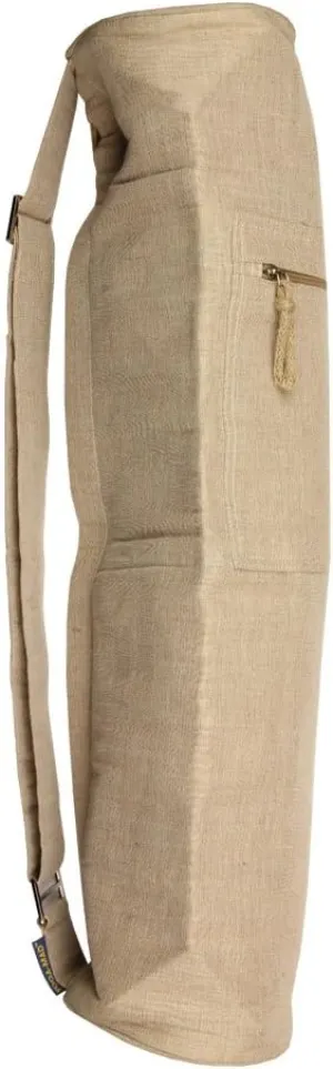 Jute Yoga Mat Bag (One Size) (Natural)