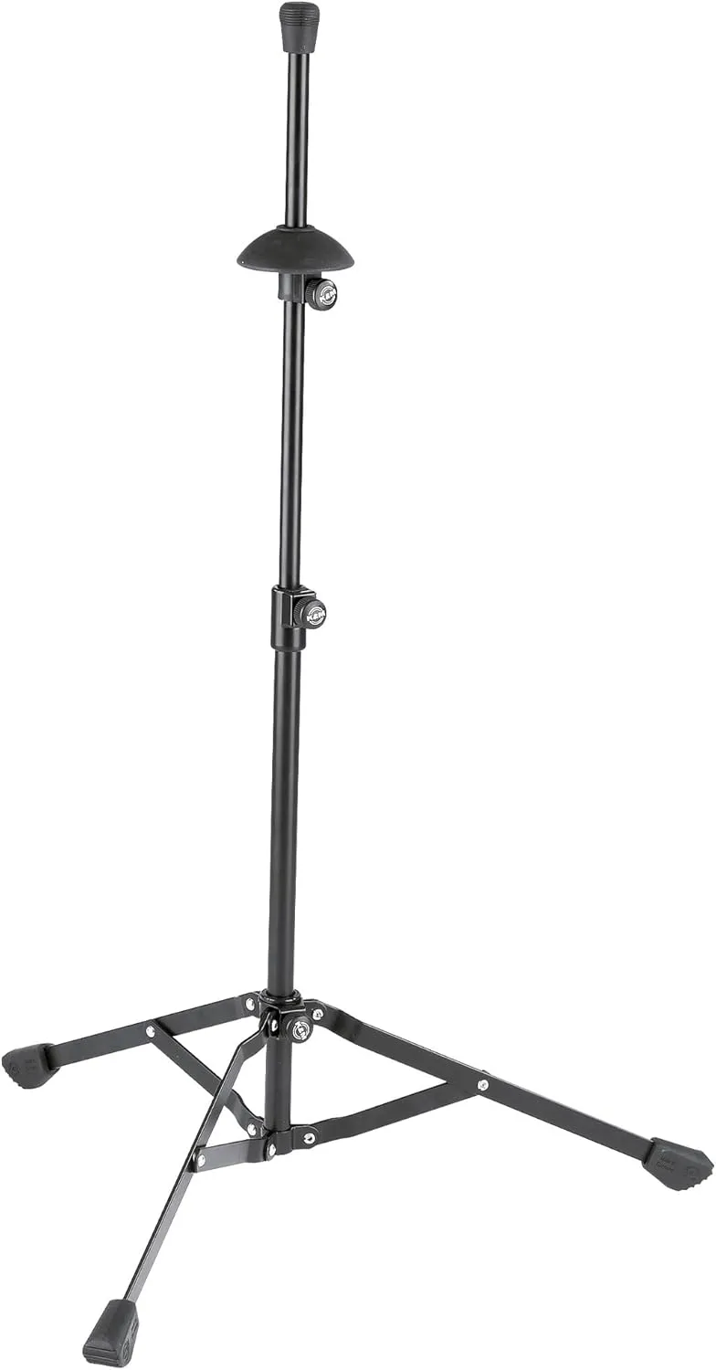 K&M 14990 Portable, Adjustable-Black Finish Trombone Stand (14990.000.55)