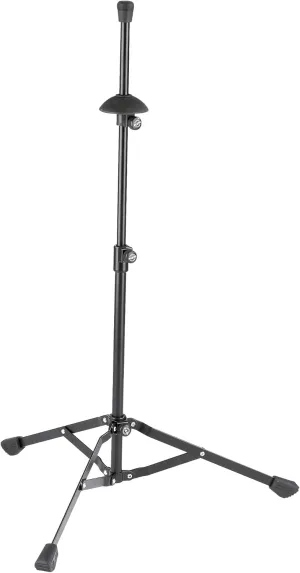 K&M 14990 Portable, Adjustable-Black Finish Trombone Stand (14990.000.55)