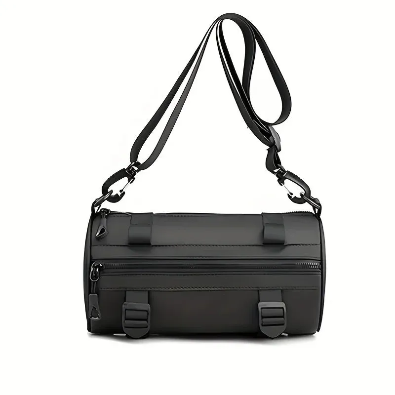 Keith | Compact Barrel Crossbody Bag for Modern and Practical Style