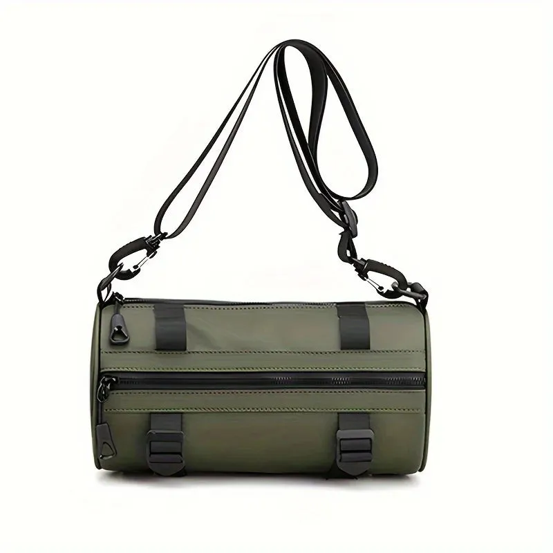 Keith | Compact Barrel Crossbody Bag for Modern and Practical Style