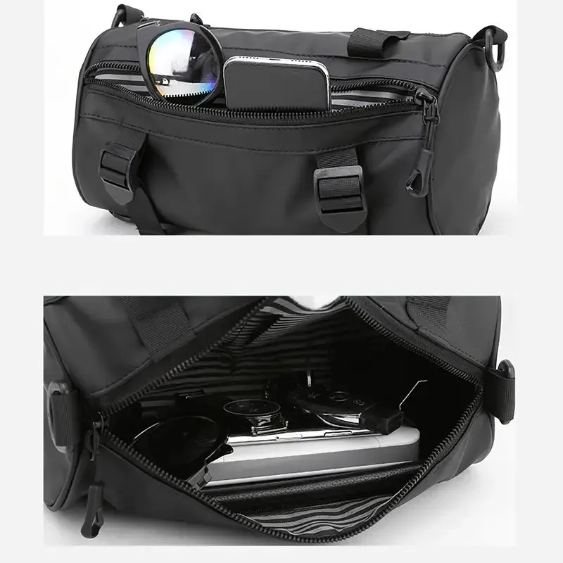 Keith | Compact Barrel Crossbody Bag for Modern and Practical Style