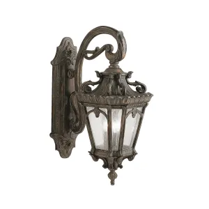 Kichler Three Light Outdoor Wall Mount