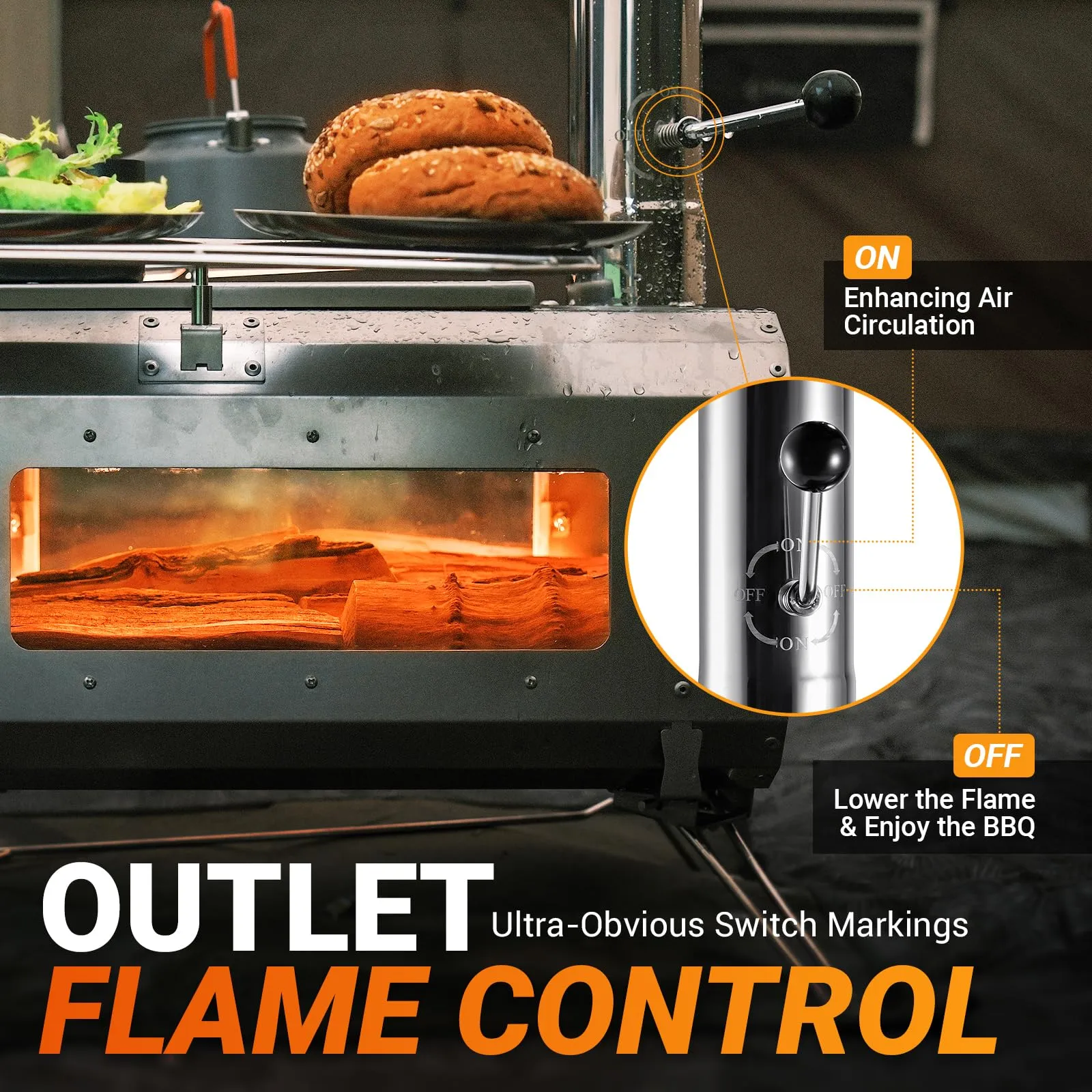 KingCamp Hot Tent with Hot Stove Bundle