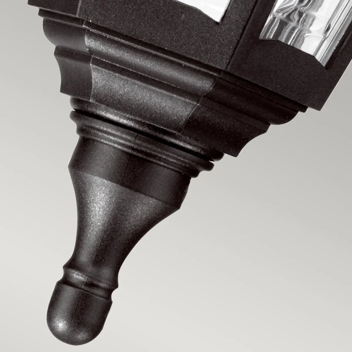 Kinsale 1 Light Chain Lantern | Black
