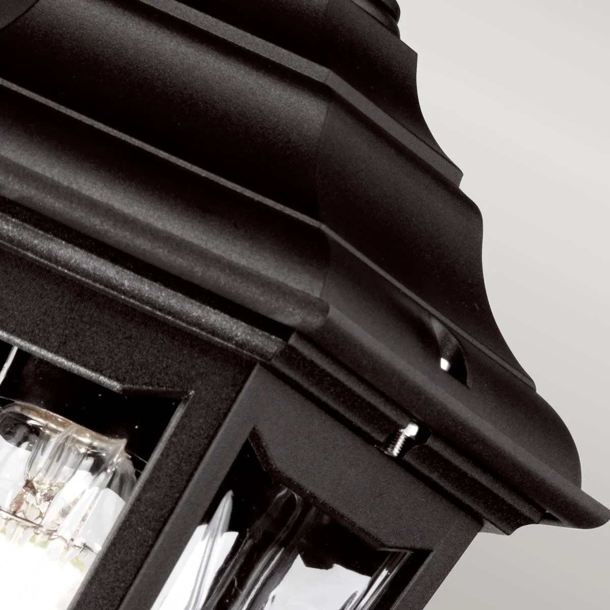 Kinsale 1 Light Chain Lantern | Black
