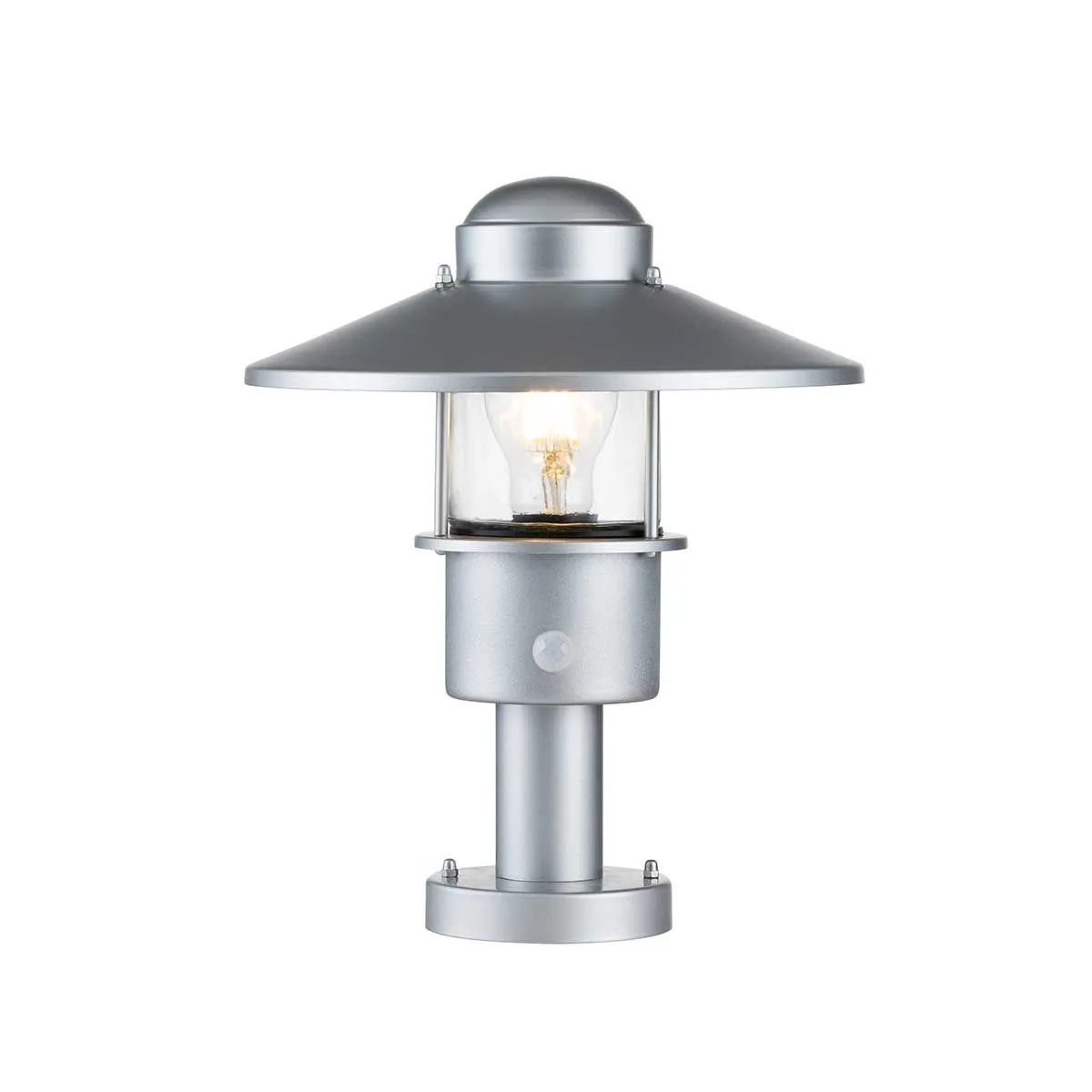 Klampenborg 1 Light Pedestal | Silver