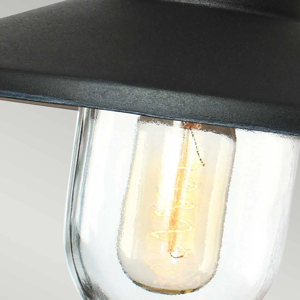 Klampenborg 1 Light Wall Lantern | Black