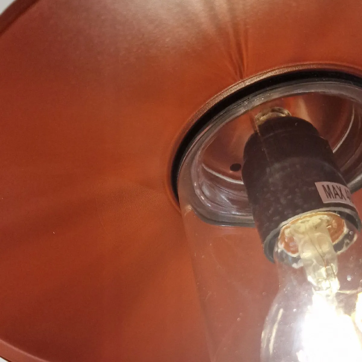 Klampenborg 1 lt Wall Lantern | Oxide Red