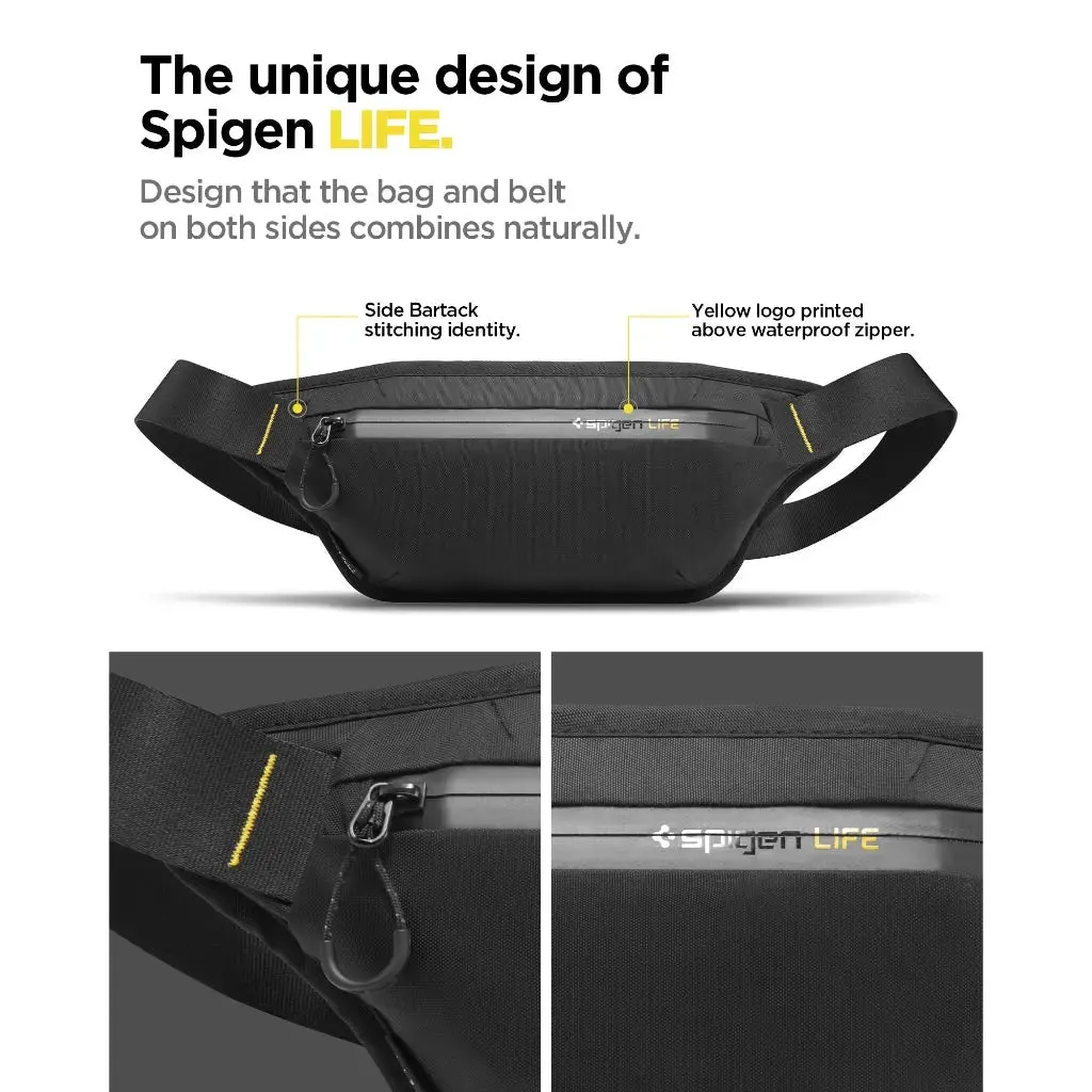 Klasden KD411 Waist Bag RFID Blocking