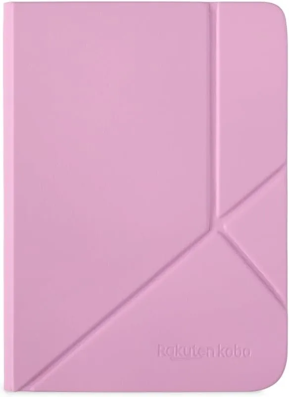 Kobo Clara Colour/BW SleepCover Case | Candy Pink | Sleep/Wake Technology | Built-in 2-Way Stand | Vegan Leather | Compatible with 6” Kobo Clara Colour/BW eReader