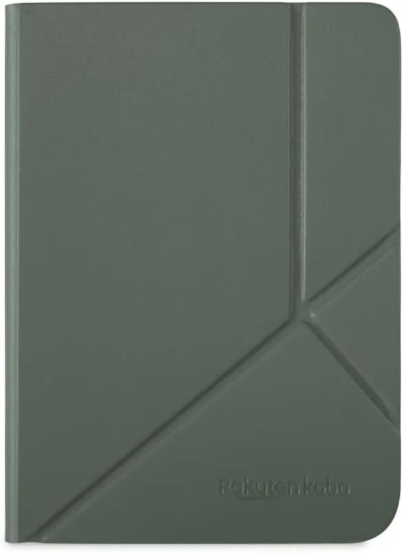 Kobo Clara Colour/BW SleepCover Case | Misty Green | Sleep/Wake Technology | Built-in 2-Way Stand | Vegan Leather | Compatible with 6” Kobo Clara Colour/BW eReader