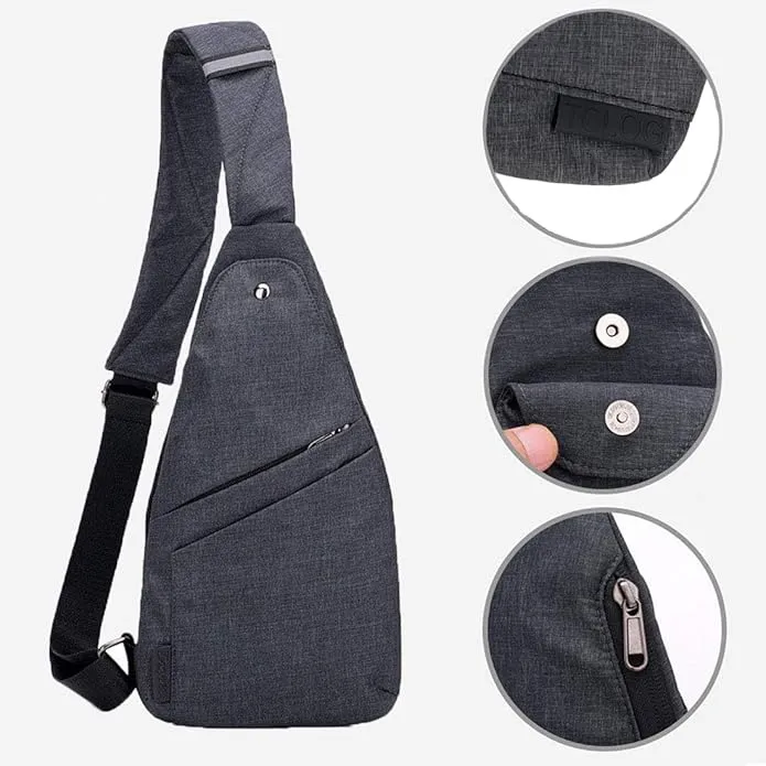 Kyrie | Men's Anti-Theft Crossbody Sling Chest Bag