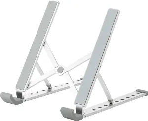 Laptop Stand for Desk,Foldable Aluminum Computer Stand Portable,Adjustable Tablet Holder, Compatible with MacBook Air Pro, Lenovo, Dell for 9.5"-15.6”