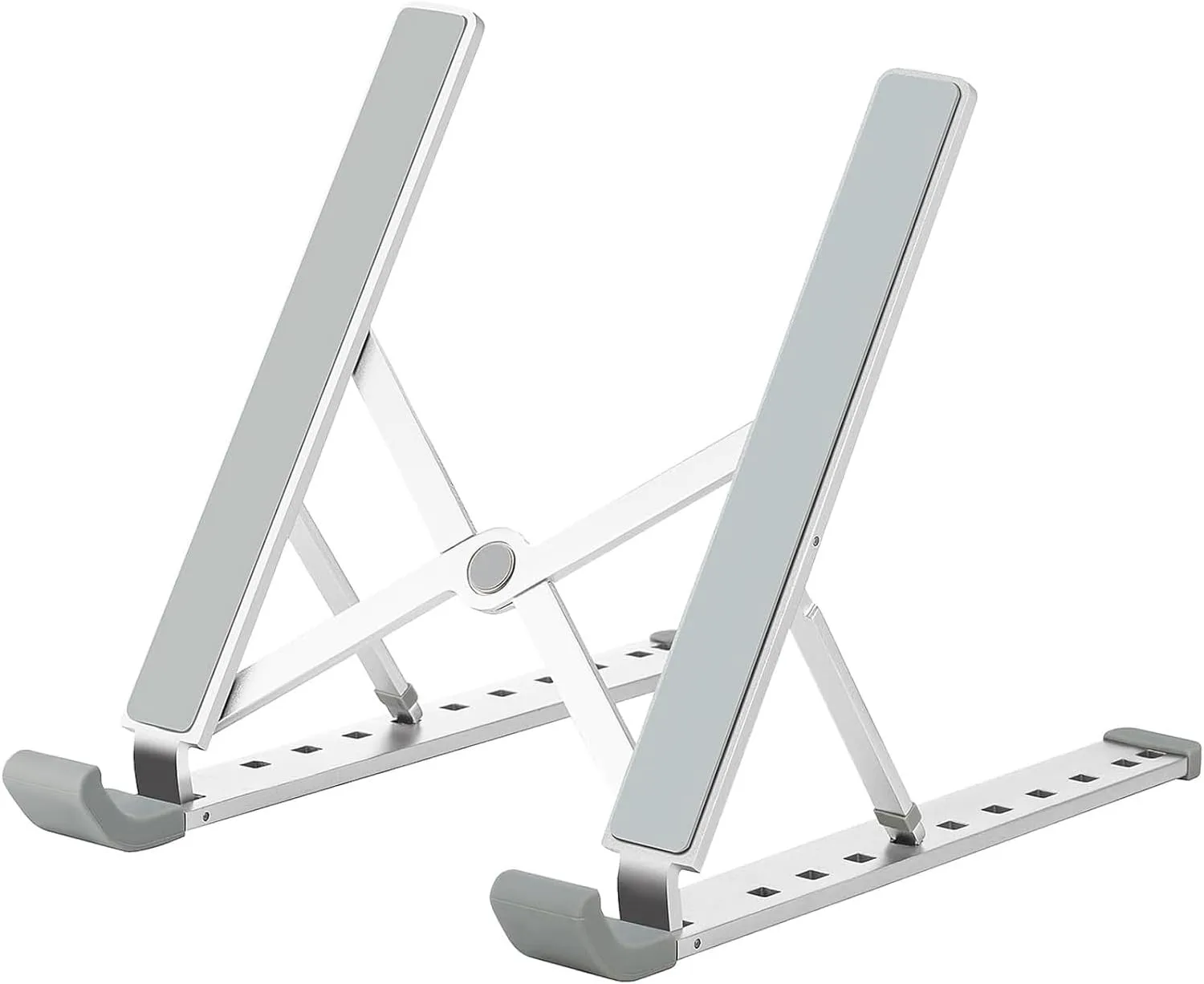 Laptop Stand for Desk,Foldable Aluminum Computer Stand Portable,Adjustable Tablet Holder, Compatible with MacBook Air Pro, Lenovo, Dell for 9.5"-15.6”