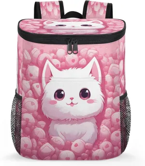 Large Insulated Cooler Backpack, Leak Proof Backpack 30 Cans, Cooler Bag for 12h Hot/Cold Retention