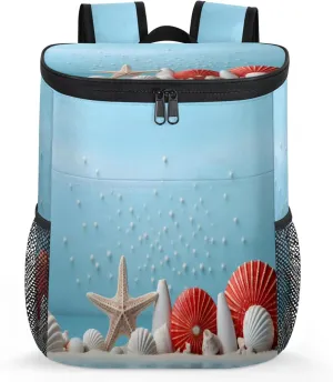 Large Insulated Cooler Backpack, Leak Proof Backpack 30 Cans, Cooler Bag for 12h Hot/Cold Retention