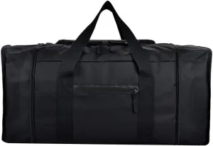 Large Travel Duffle Bag Expandable Duffle Bag Lightweight Waterproof Tear Resistant Duffle Bag Automotive Roof Cargo Luggage Carrier for Outdoor Camping Gym Weekender Bag for Men Women - Black