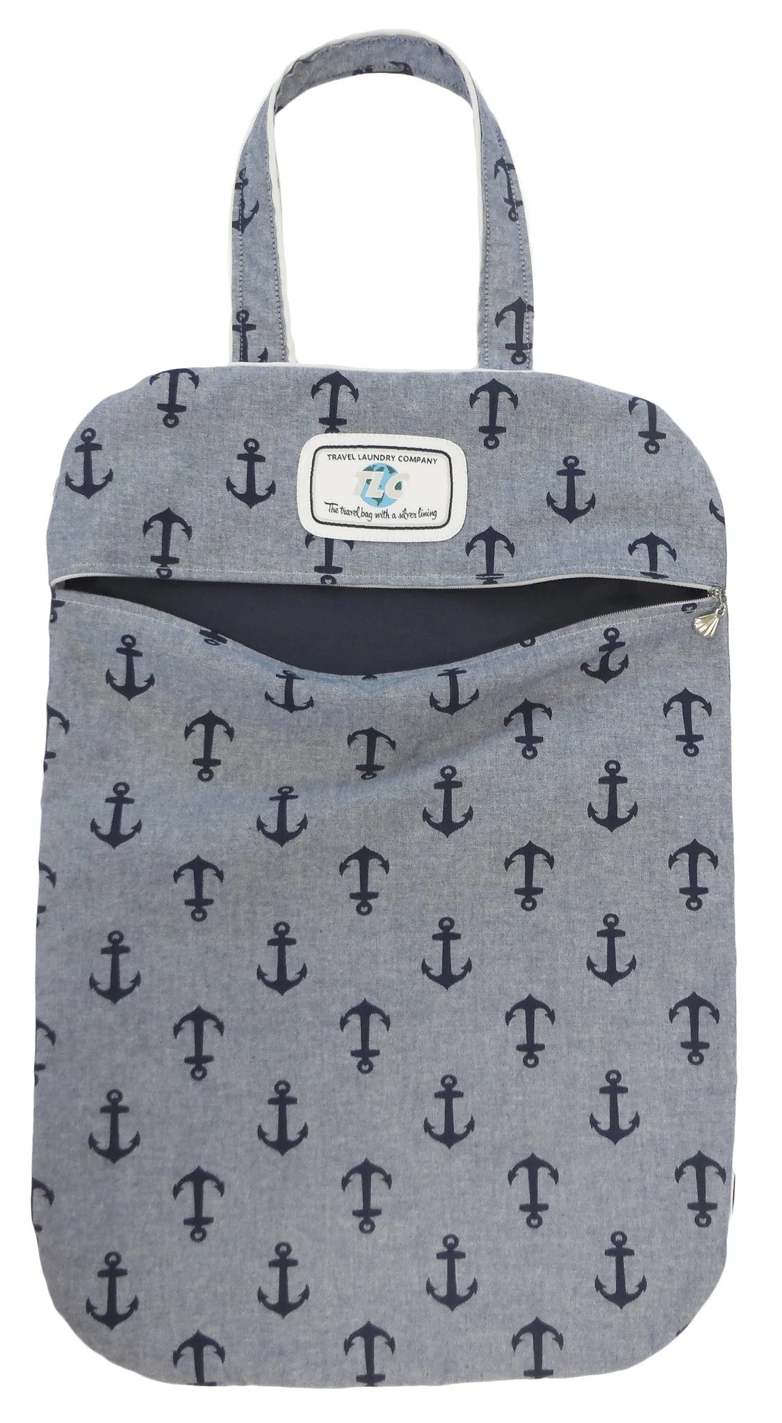 LB- Ultra Lightweight Anchor's Away Laundry Bag