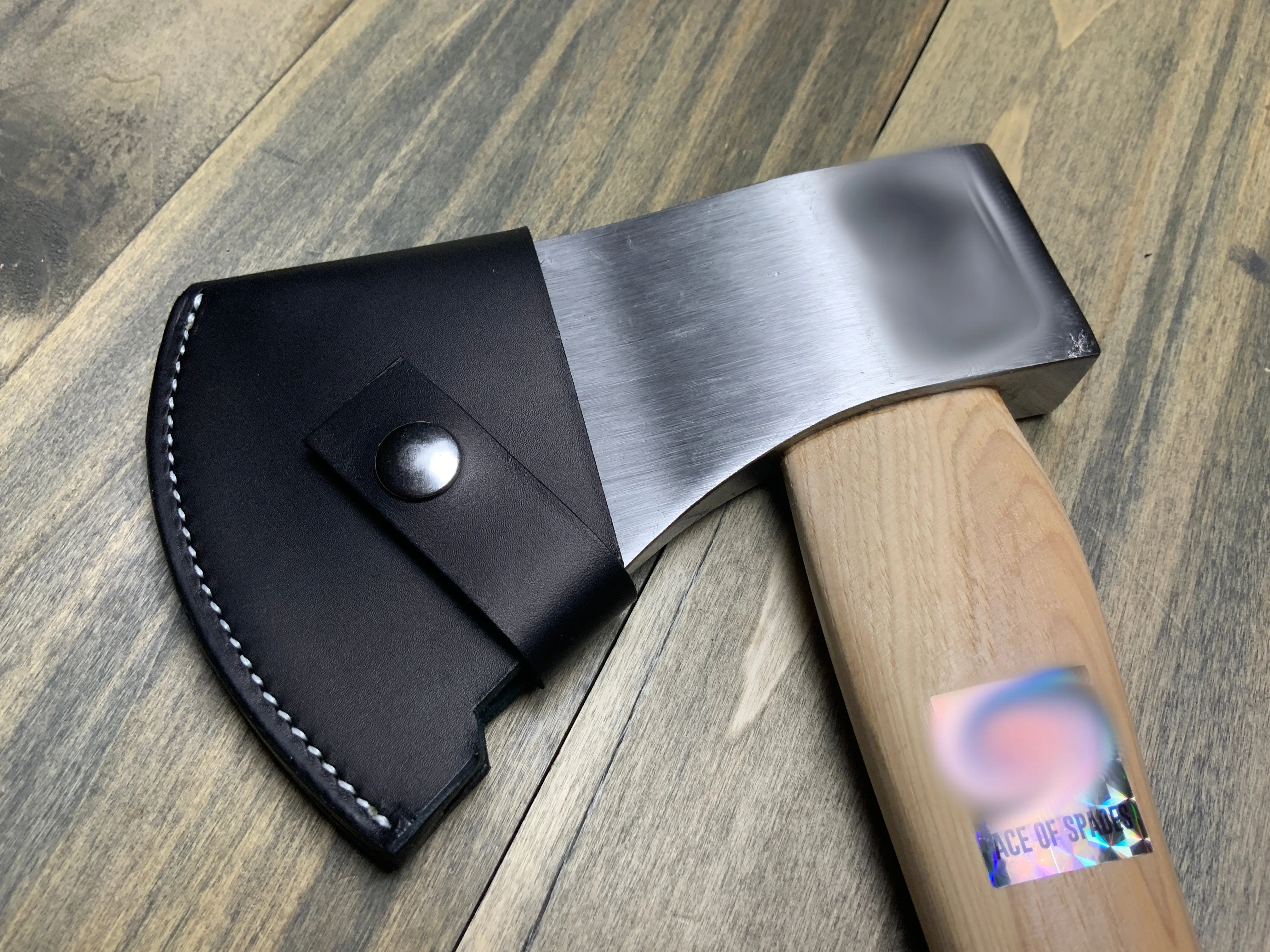 Leather Sheath for WATL "Ace of Spades" axe/hatchet