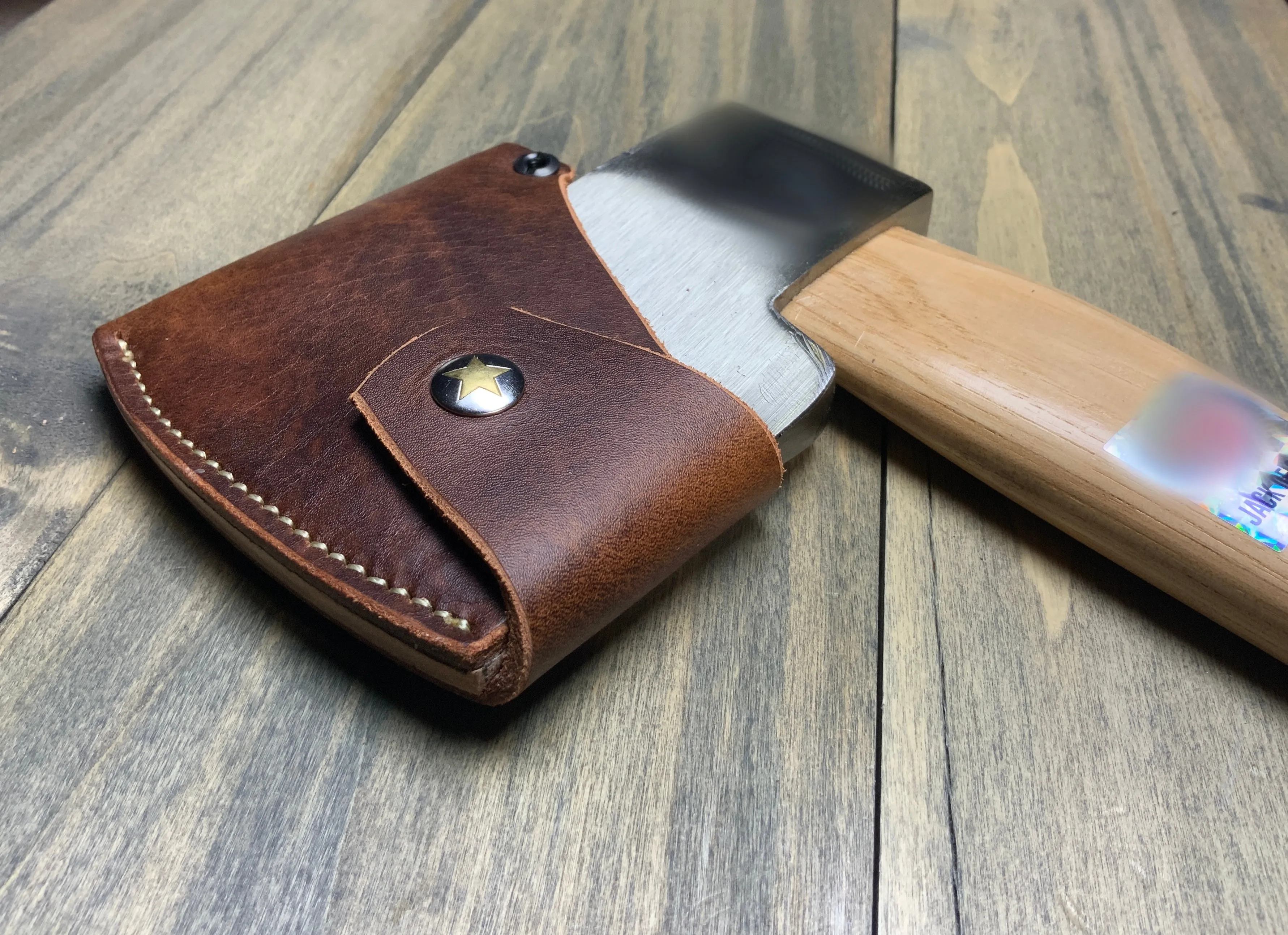 Leather Sheath for WATL "Jack of Clubs" axe/hatchet