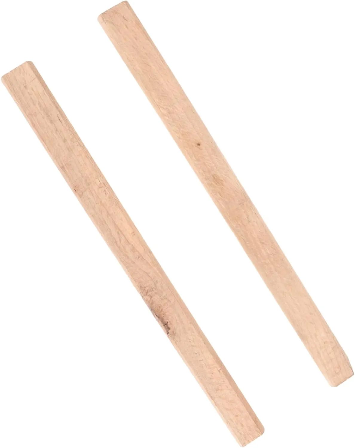 LIFKOME Hatchet Handle Replacement 2pcs Flat Wooden Handles for Camping Axe Easy to Install