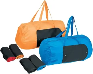 Lightweight Foldable Wallet Duffel Bag Red