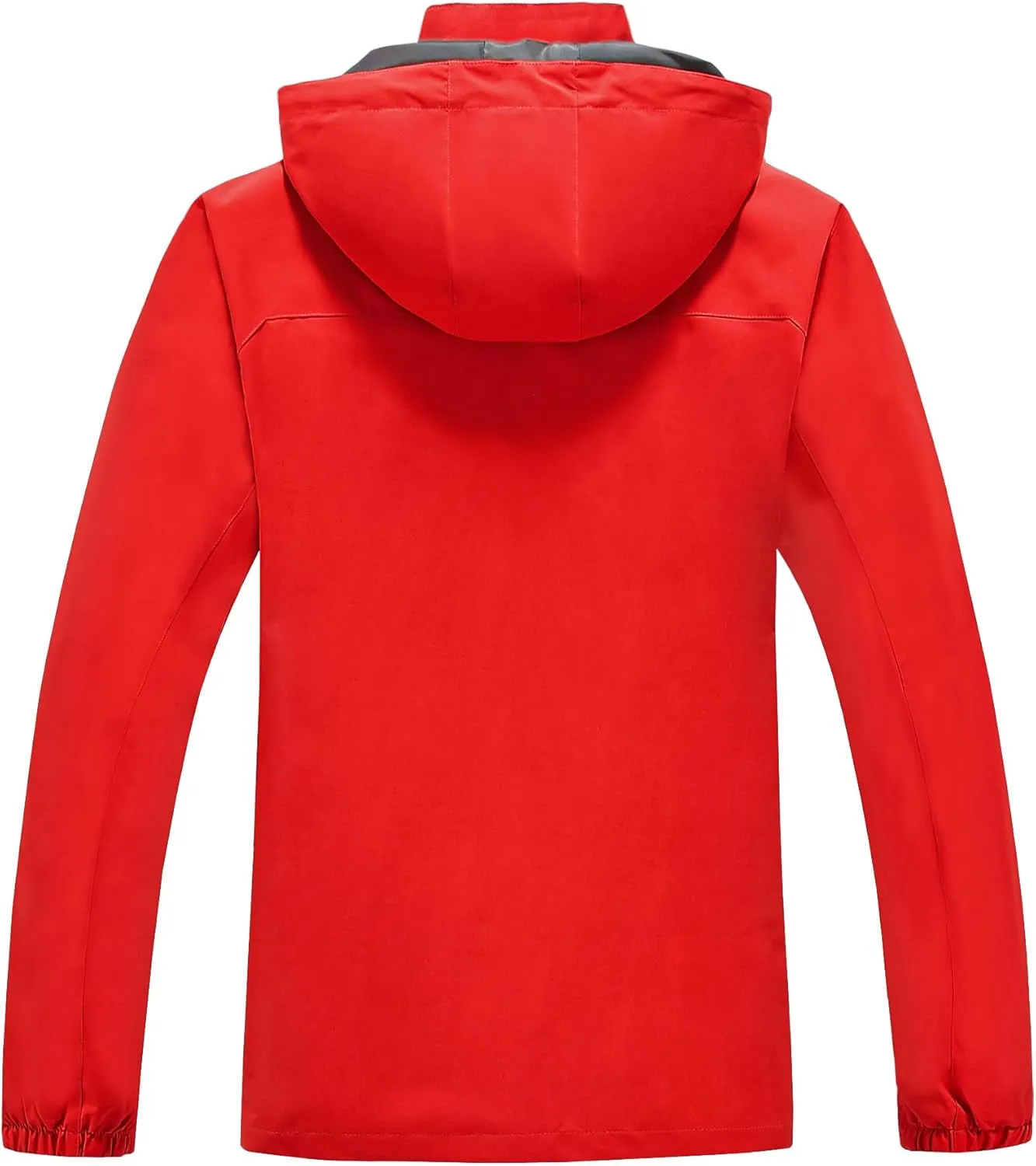 Lightweight Waterproof Jackets with Detachable Hood for Men