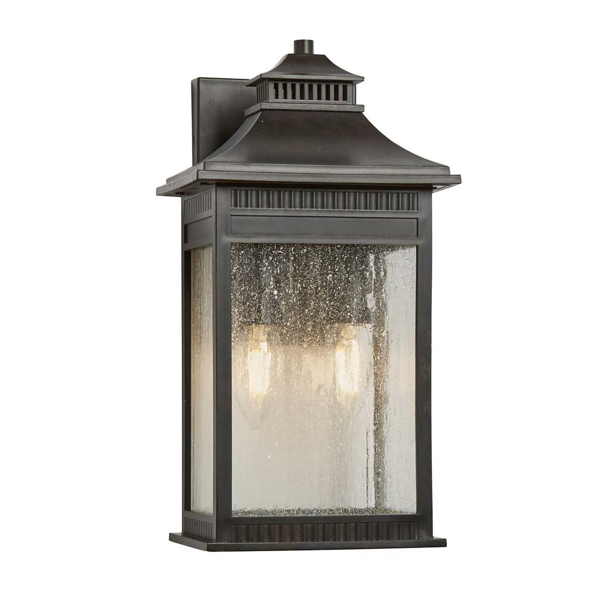 Livingston 2 Light Medium Wall Lantern | Imperial Bronze