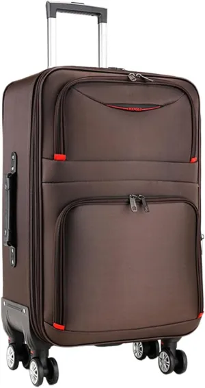 Luggage soft carrying bag with extended function capacity magnification 360° swivel casters quiet with key anti-theft waterproof carrying bag soft sides easy to carry multifunctional unisex travel bu
