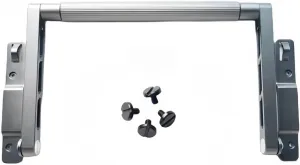 Luxury Shockproof Aluminum Alloy Tablet Stand with Screws (Set of 4) for Oukitel RT2 RT6 RT7 RT7 Titan Rugged Tablet PC, Silvery