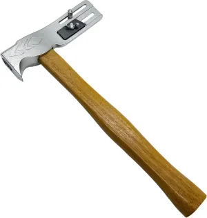 Magnetic Roofing Hatchet Hammer – Multi-Functional, Time-Saving Roofing Tool with Magnet, Built-in Blade, Nail Puller & Sliding Gauge for Roofers & DIY