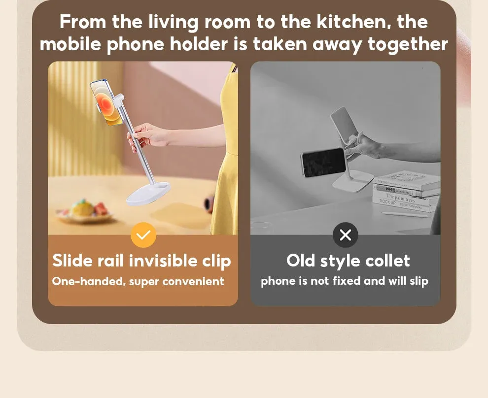 Magnetic Suction Phone Stand – Strong Hold & Lift Adjustment for iPhone 12/13/14