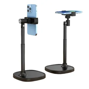 Magnetic Suction Phone Stand – Strong Hold & Lift Adjustment for iPhone 12/13/14