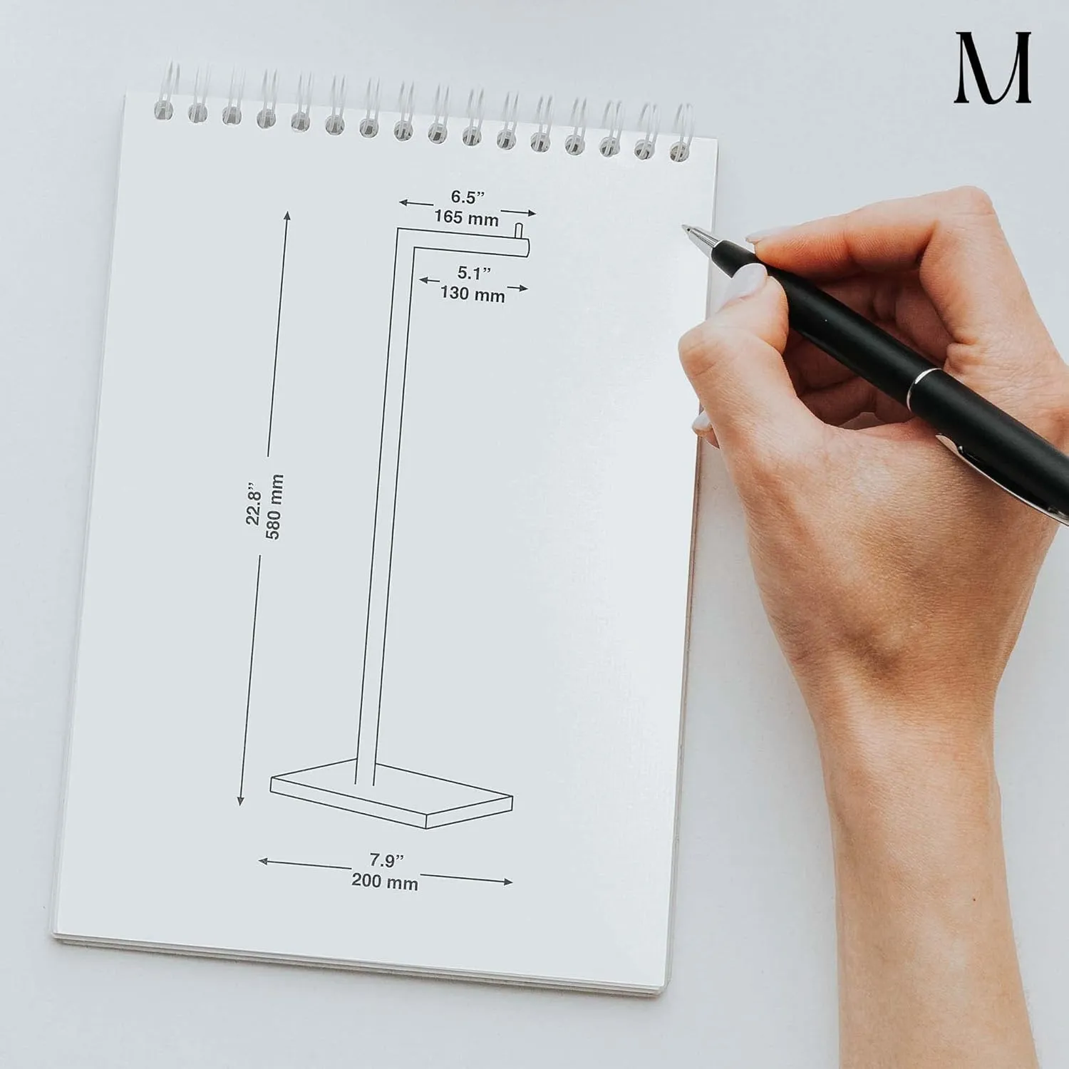 MARMOLUX ACC Free Standing Matte Black Toilet Paper Holder Stand Black Marble Base and Storage - 4 Jumbo Roll Bathroom Hardware Toilet Paper Stand - Stainless Steel Standing Toilet Paper Holder