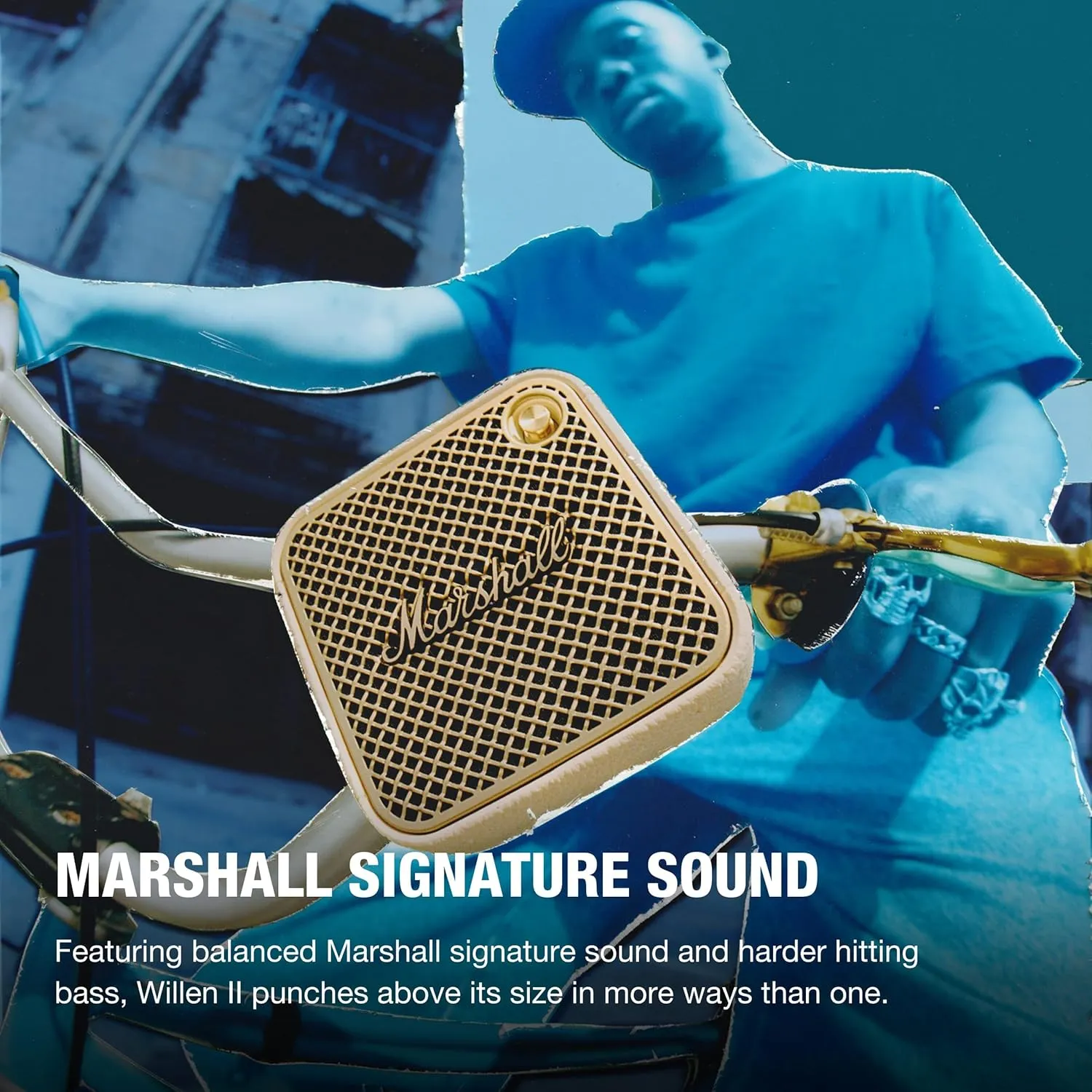 Marshall Willen II Bluetooth Portable Speaker - Cream