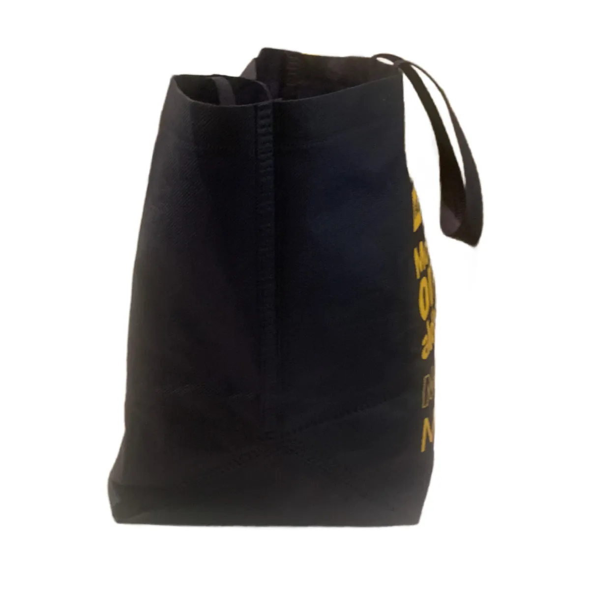 McDonald's Restaurant Tote Bag Black & Gold 17 x 12 Inch